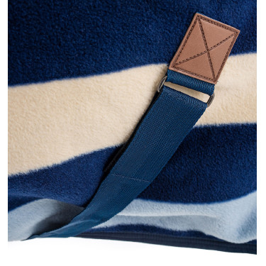 Manta polar Horseware Newmarket Poney Fleece Cooler Marine witney Azul marino