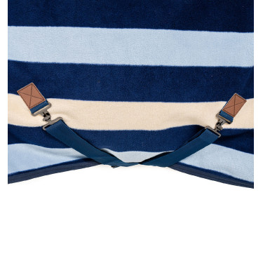 Manta polar Horseware Newmarket Poney Fleece Cooler Marine witney Azul marino