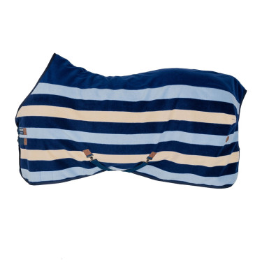 Manta polar Horseware Newmarket Poney Fleece Cooler Marine witney Azul marino