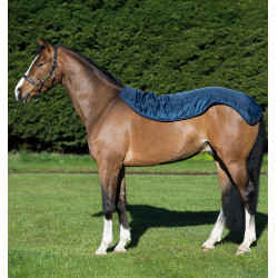 Cobertura Horseware Rambo Summer Series V-Front Azúl marino / gris