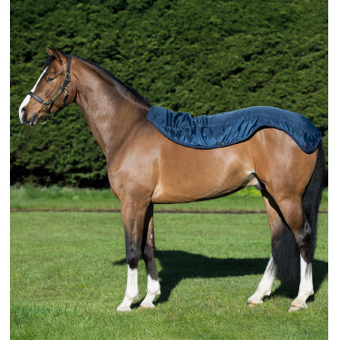 Cobertura Horseware Rambo Summer Series V-Front Azúl marino / gris