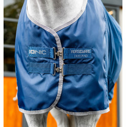 Manta Horseware Ionic Therapy Mesh Cooler Bleu imperial / argent /Marine Azul