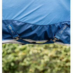 Manta Horseware Ionic Therapy Mesh Cooler Bleu imperial / argent /Marine Azul