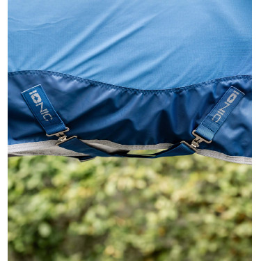 Manta Horseware Ionic Therapy Mesh Cooler Bleu imperial / argent /Marine Azul