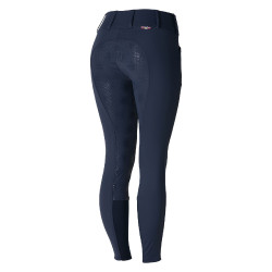 Pantalón Thermo Gran Premio Horze con fullseat silicona mujer Noche azul Pantalón Thermo Gran Premio Horze con fullseat silicona mujer Noche azul