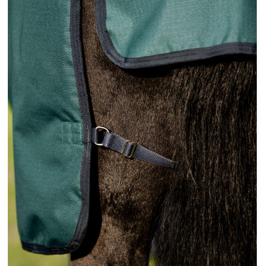 Manta Horseware Amigo Ripstop 900D Plus Poney Turnout 50g Verde dinastía / marino / plata Manta Horseware Amigo Ripstop 900D Plus Poney Turnout 50g Verde dinastía / marino / plata