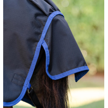 Manta Horseware Amigo Ripstop 900D Plus Petite Turnout 0g Negro / azul clásico Manta Horseware Amigo Ripstop 900D Plus Petite Turnout 0g Negro / azul clásico