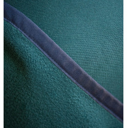 Manta Horseware Amigo Jersey Poney Cooler Verde dinastía / marino / plata
