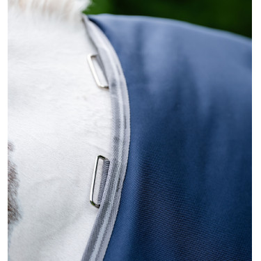 Manta Horseware Amigo 1200D XL Turnout 50g Marino / gris titanio / plata Azul marino