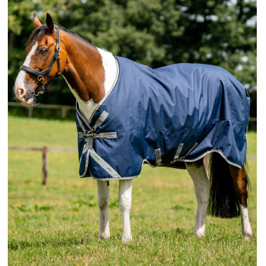 Manta Horseware Amigo 1200D XL Turnout 150g Marino / gris titanio / plata Azul marino Manta Horseware Amigo 1200D XL Turnout 150g Marino / gris titanio / plata Azul marino