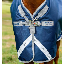 Manta Horseware Amigo 1200D Turnout 0g Marino / gris titanio / plata Azul marino Manta Horseware Amigo 1200D Turnout 0g Marino / gris titanio / plata Azul marino