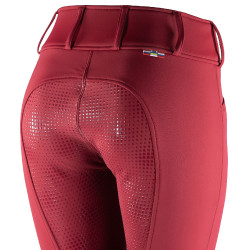 Pantalón Thermo Gran Premio Horze con fullseat silicona mujer Rojo profundo Pantalón Thermo Gran Premio Horze con fullseat silicona mujer Rojo profundo
