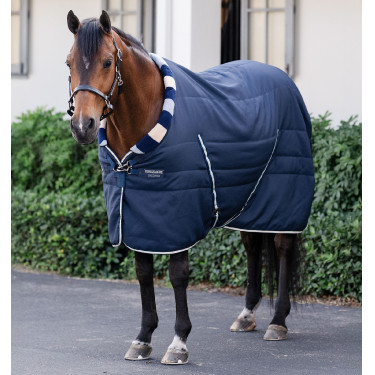 Manta de cuadra Horseware Newmarket Cosy 100g Marine witney Azul marino Manta de cuadra Horseware Newmarket Cosy 100g Marine witney Azul marino