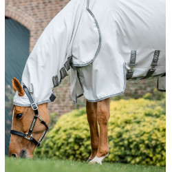 Cubierta antisarro Horseware Amigo Ripstop Plata / gris titanio / plata