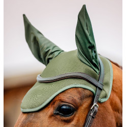 Bonete antimoscas Horseware Amigo Earnet Zarza Verde