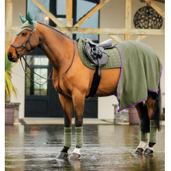Bonete antimoscas Horseware Amigo Earnet Zarza Verde