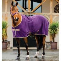 Manta Horseware Amigo Fleece Cooler Zarzamora / acebo de invierno / topo Verde
