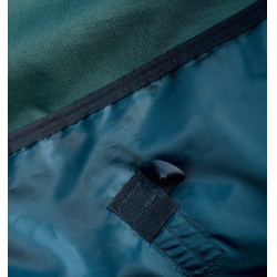 Manta Amigo Ripstop Horseware 900D Plus Turnout 200g Verde dinastía / marino / plata