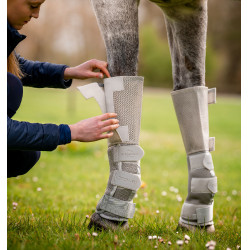 Polainas antimoscas Rambo® Tech-Fit Horseware Plata
