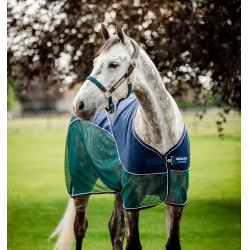 Camisa secadora Horseware Signature Sport Cooler Marino / verde cazador Multicolor Camisa secadora Horseware Signature Sport Cooler Marino / verde cazador Multicolor