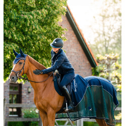 Camisa secadora Horseware Signature Sport Cooler Marino / verde cazador Multicolor Camisa secadora Horseware Signature Sport Cooler Marino / verde cazador Multicolor