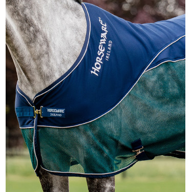 Camisa secadora Horseware Signature Sport Cooler Marino / verde cazador Multicolor Camisa secadora Horseware Signature Sport Cooler Marino / verde cazador Multicolor