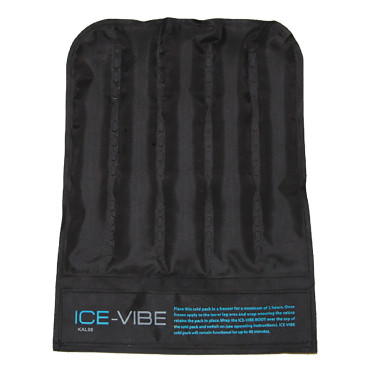 Packs fríos Ice-Vibe Rodillera 1 par Horseware Negro / aqua Azul