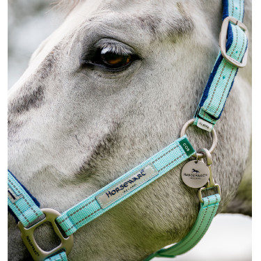 Cabezada Especial de Pasto Horseware® Fieldsafe Bruma azul Cabezada Especial de Pasto Horseware® Fieldsafe Bruma azul