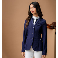 Chaqueta de concurso Horseware mujer Motion Lite Sombra de noche Azul