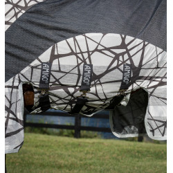 Manta antimoscas equina 3 en 1 con camuflaje UV