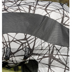 Manta antimoscas equina 3 en 1 con camuflaje UV