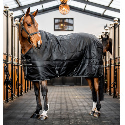 Manta Horseware Amigo Diamond Insulator 200g Negro / negro / plata