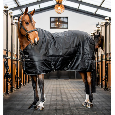 Manta Horseware Amigo Diamond Insulator 200g Negro / negro / plata