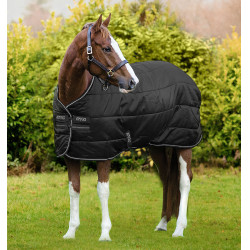 Manta Horseware Amigo Diamond Insulator 200g Negro / negro / plata
