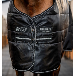 Manta Horseware Amigo Diamond Insulator 200g Negro / negro / plata