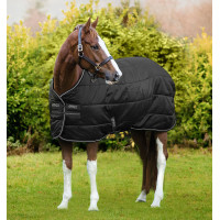 Couverture Horseware Amigo Diamond Insulator 100g Negro / negro / plata