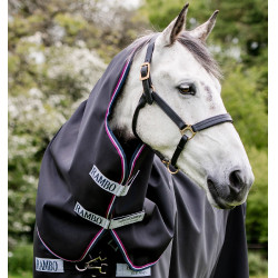 Cubrecuellos Horseware 0g para manta Rambo Supreme Marino / burdeos / empolvado Azul marino Cubrecuellos Horseware 0g para manta Rambo Supreme Marino / burdeos / empolvado Azul marino