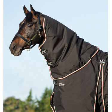 Cubrecuellos Horseware 0g para manta Rambo Optimo Negro / naranja Multicolor