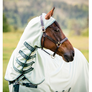 Manta antimoscas integral para caballo Rambo Hoody