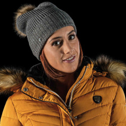 Banderas de Bonnet y Copa Ida Antracita Gris