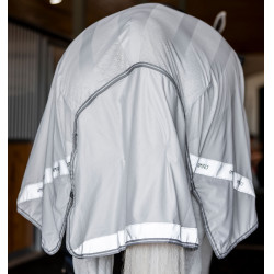 Cubre-riones Horseware anti-moscas Fluo Amigo Flyrider 0g Plata / gris titanio / plata