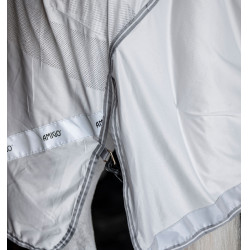 Cubre-riones Horseware anti-moscas Fluo Amigo Flyrider 0g Plata / gris titanio / plata
