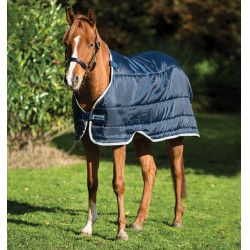 Forro Horseware pony 200g Navy blue / plata Azul Forro Horseware pony 200g Navy blue / plata Azul