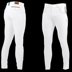 Pantalón Flags & Cup Gimo hombre Blanco