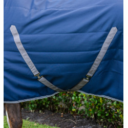 Manta para caballo Horseware Rambo 100g Marino / tormenta / gris plateado Azul marino Manta para caballo Horseware Rambo 100g Marino / tormenta / gris plateado Azul marino