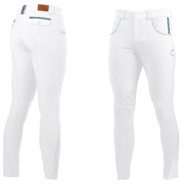 Pantalón Flags & Cup Gimo hombre Blanco