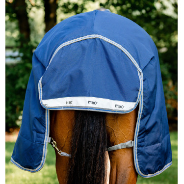 Manta Horseware Rhino Wug Vari-Layer 250g Marino / gris titanio / azul clásico Azul marino