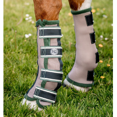 Vliegenbeschermers Horseware Beige / verde
