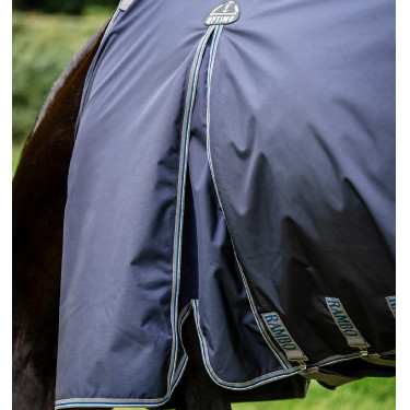 Manta impermeable para caballo Rambo Optimo 0g 1000D Manta impermeable para caballo Rambo Optimo 0g 1000D