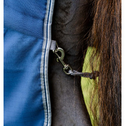 Manta de cuadra Horseware Rambo® 200g 1000D Marino / tormenta / gris plateado Azul marino